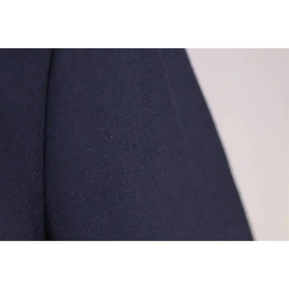 Giuseppe New York Bespoke Navy Blue 100% Cashmere Patch Pocket Blazer Jacket 42R - Picture 6 of 12